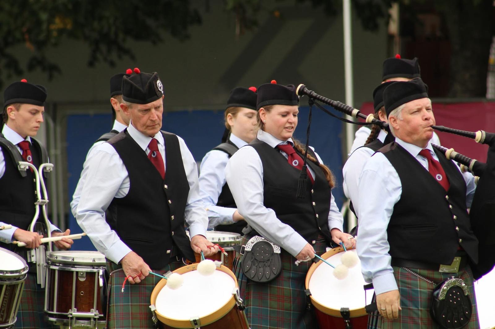Stockbridge Pipe Band - World Pipe Band Championships - Glasgow Green - Aug 2025
